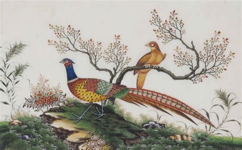 A SET OF EIGHT CHINESE RICE PAPER PAINTINGS OF BIRDS , 19TH CENTURY | Christie's