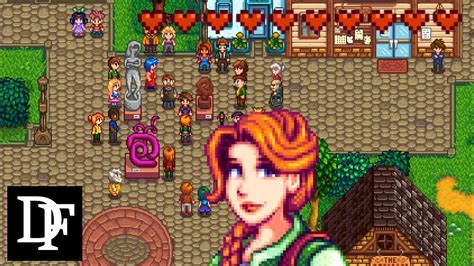 Leah All Heart Events Compilation! - Stardew Valley HD Gameplay - YouTube