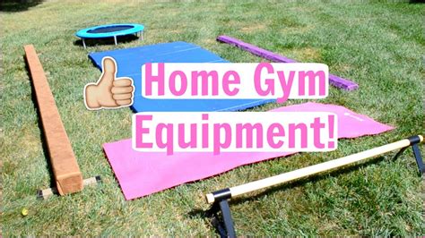 Home Gymnastics Equipment! Everyday Gymnastics - YouTube