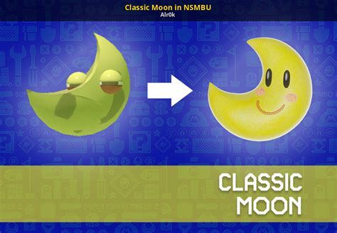 Classic Moon in NSMBU [Super Mario Maker 2] [Mods]