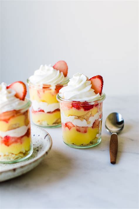 Strawberry Lemon Parfaits - Pretty. Simple. Sweet.