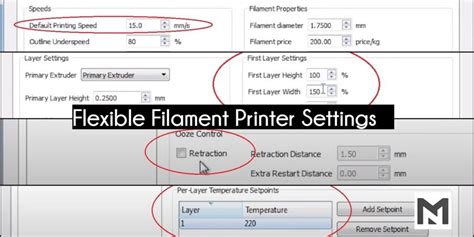 Flexible Filament Printer Settings For Best Prints - TheMechNinja