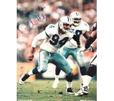 Charles Haley Autographed Photo Dallas Cowboys 16x20 #1004 | Sports Memorabilia!