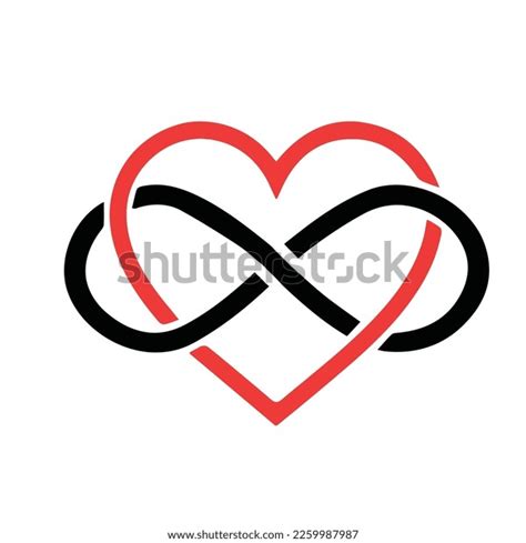 Endless Love Tattoo Vector Art Illustrator Stock Vector (Royalty Free ...