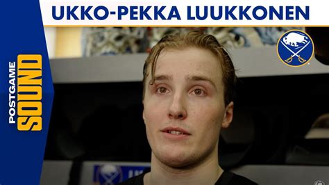 Luukkonen Post vs. CHI | Buffalo Sabres