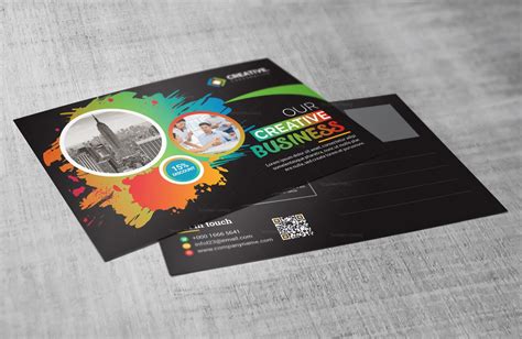 Creative Postcard Design Template 002382 - Template Catalog