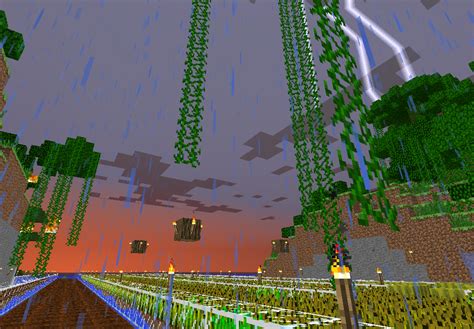 Minecraft Lightning Strike by MHarro4815 on DeviantArt