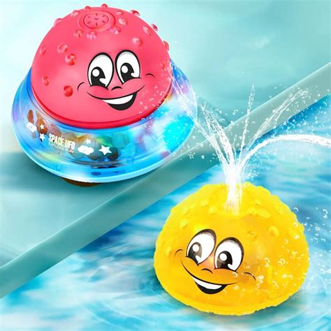 Funny Baby Bath Toys Electric Induction Water Spray Toys for Children ...