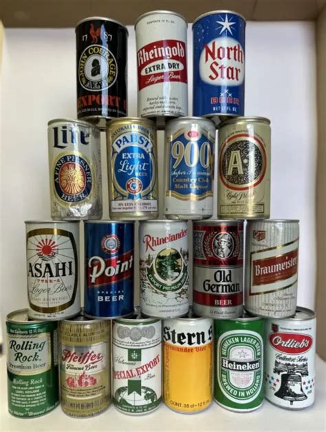 COLLECTION OF 35 Vintage Empty Beer Cans $50.00 - PicClick