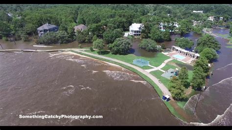 Mandeville, LA Lakefront Storm "Cindy" - YouTube