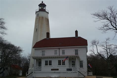 Sandy Hook Lighthouse,NJ | Ferry building san francisco, Historical ...