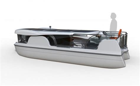 Solar powered pleasure boat gets design overhaul