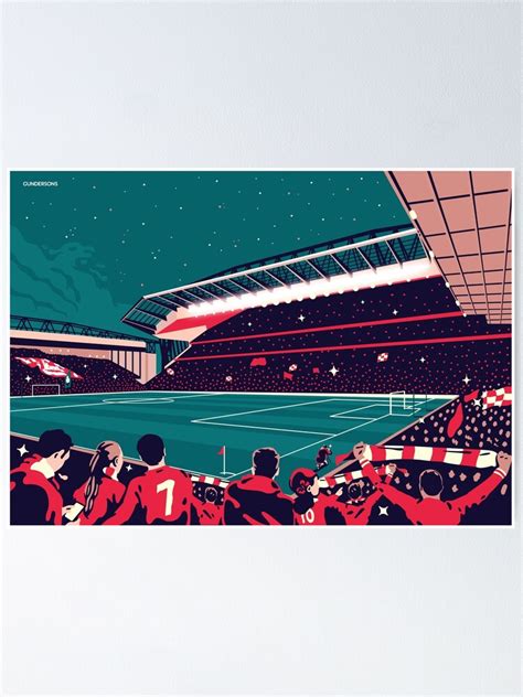 "Anfield" Poster for Sale by Gundersons ™ | Redbubble