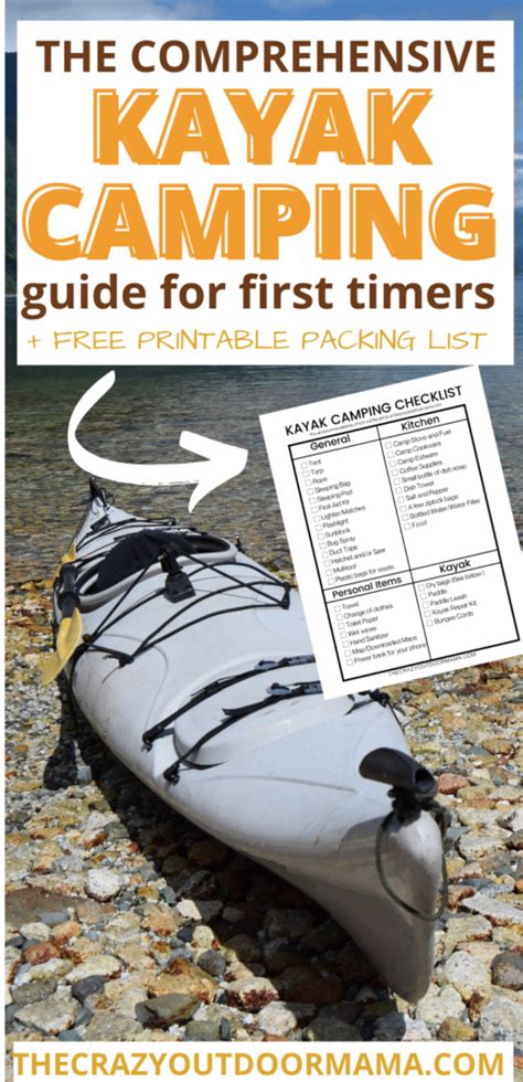 The Ultimate Guide to Your First Kayak Camping Trip (+Packing List) | Kayak camping, Camping ...