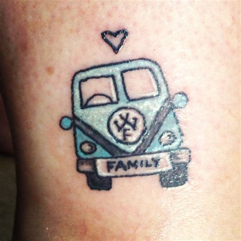 Campervan tattoo | Campervan tattoo, Tattoos, Triangle tattoo