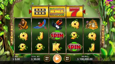 Jungle Slot Machine Full Review and Free Demo Game