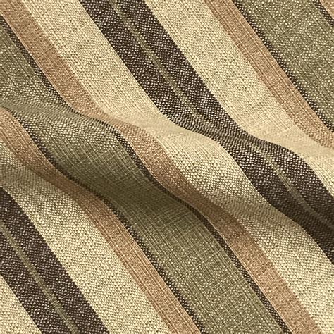 Farmhouse Rustic Brown Stripe Woven Upholstery Fabric 54" by the Yard - Walmart.com