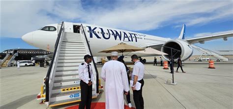 Kuwait Airways Shines Bright In Dubai Airshow 2023