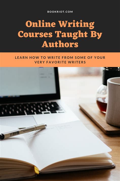 Online Writing Courses Taught By Authors | Book Riot