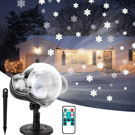 Epidgadget Snowflakes Projector Lights, Snowflake projection Light with ...