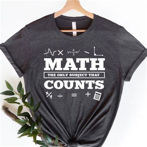 Funny Math Shirts - Etsy