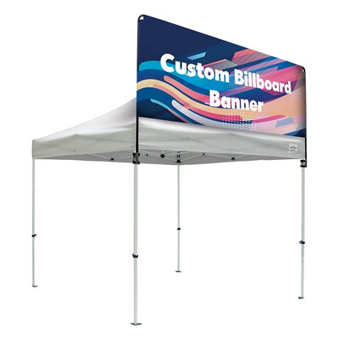 10' Canopy Billboard Banner Kit - Full Digital Print on Polyblend - Caravan Custom