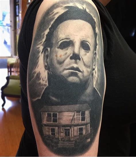 Michael Myers by @jmwulfe at Grim North Tattoo Portsmouth NH. # ...