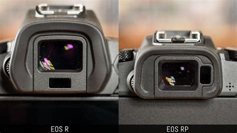 Canon EOS R vs EOS RP - Five key points analysed - Mirrorless Comparison