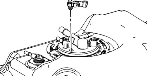 2012 Chevy Silverado Fuel Tank Pressure Sensor