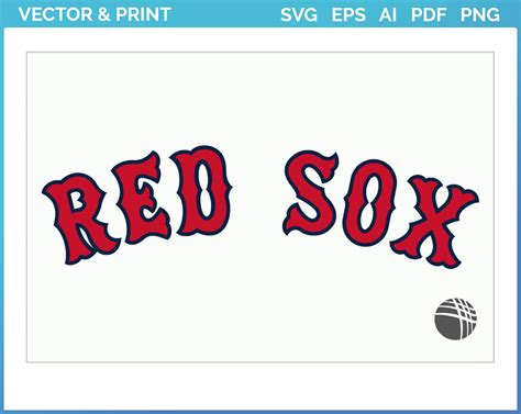 Boston Red Sox Logo Digital File (SVG Cutting File Pdf Png Dxf ...