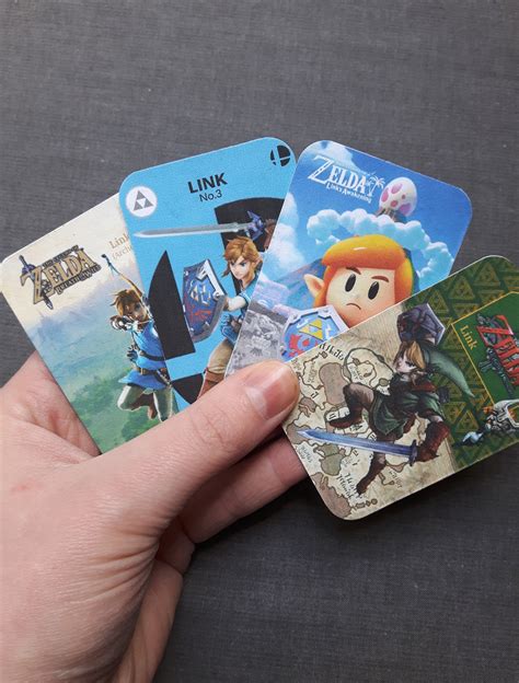 All 24 Zelda Amiibo Cards | Etsy