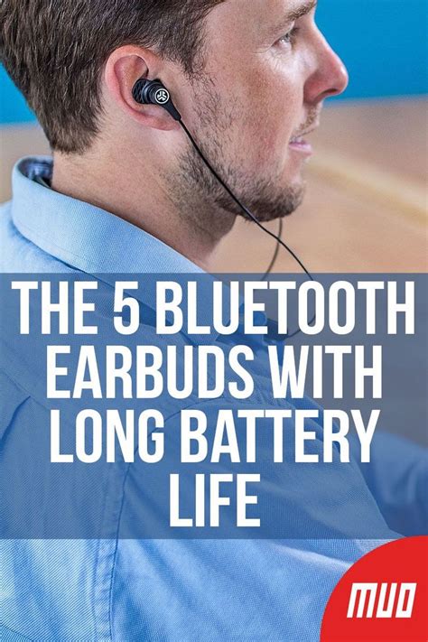 5 Bluetooth Earbuds With Long Battery Life | Bluetooth earbuds, Earbuds, Battery life