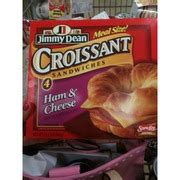 Jimmy Dean Croissant Sandwiches, Ham & Cheese: Calories, Nutrition Analysis & More | Fooducate