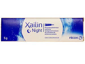 Xailin Night Lubricating Eye Ointment For The Treatment Of Dry Eye ...