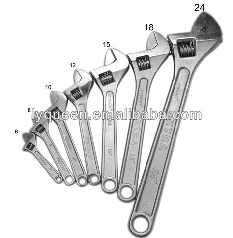 Adjustable Wrench: Adjustable Wrench Sizes