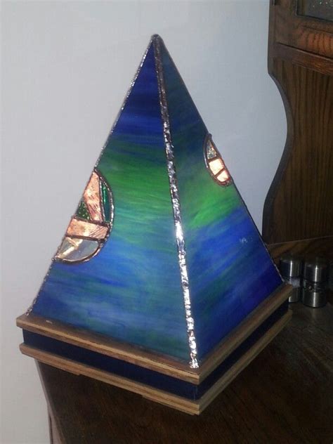 Stained Glass lamp from Do-little Glass. | Stained glass lamps, Stained glass, Stained glass designs