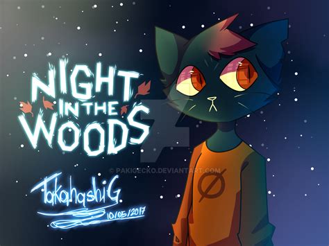 Night in the woods|Mae by GenderTakahashi on DeviantArt