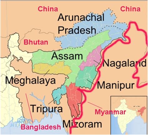 States bordering Myanmar - Optimize IAS