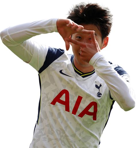 Son Heung-Min Tottenham Hotspur football render - FootyRenders