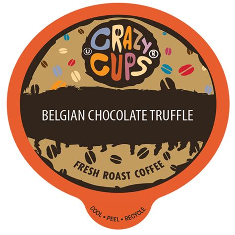 Crazy Cups Flavored Coffee, for the Keurig K Cups 2.0 Brewer, Chocolate ...