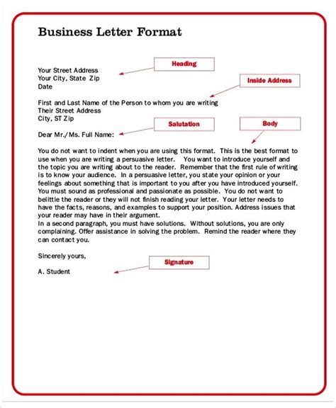 Pin by Lu CG on English | Business letter template, Business letter ...