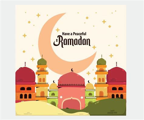 Islamic Ramadan Greeting Illustration 21619773 Vector Art at Vecteezy