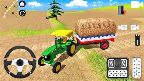 John Deere 5045D Tractor Driving - Indian Tractor Simulator Game ...