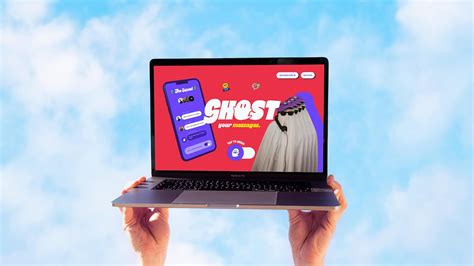 Ghost Messaging App ‣ Brand Universe | Website and Branding