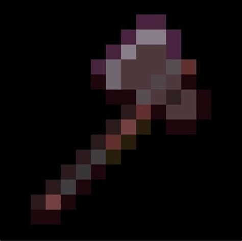 I Made A Netherite Axe In Better Resolution Because The Image Available On Google is Pretty Blur ...