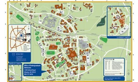 Emory University Campus Map – Verjaardag Vrouw 2020