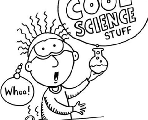 Free & Easy To Print Science Coloring Pages - Tulamama