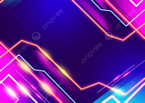 Neon Color Light Effect Line Geometric Background, Wallpaper, Neon, Light Effect Background ...