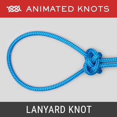 Lanyard Knot | How to tie a Lanyard Knot using Step-by-Step Animations ...