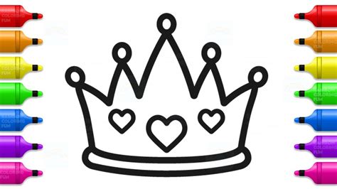 How To Draw A Princess Crown - Design Talk